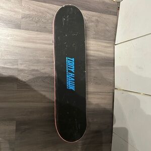 Tony Hawk Black Deck with Blue Logo and Red Trim Signature Series